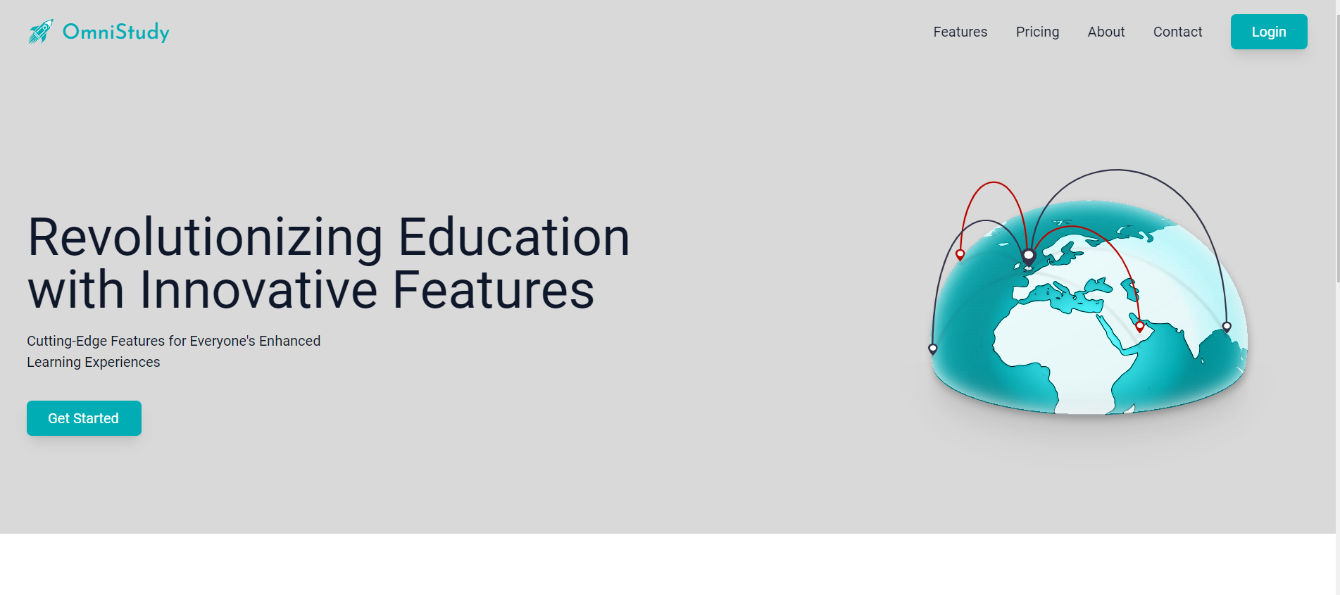 Picture of Omnistudy home page